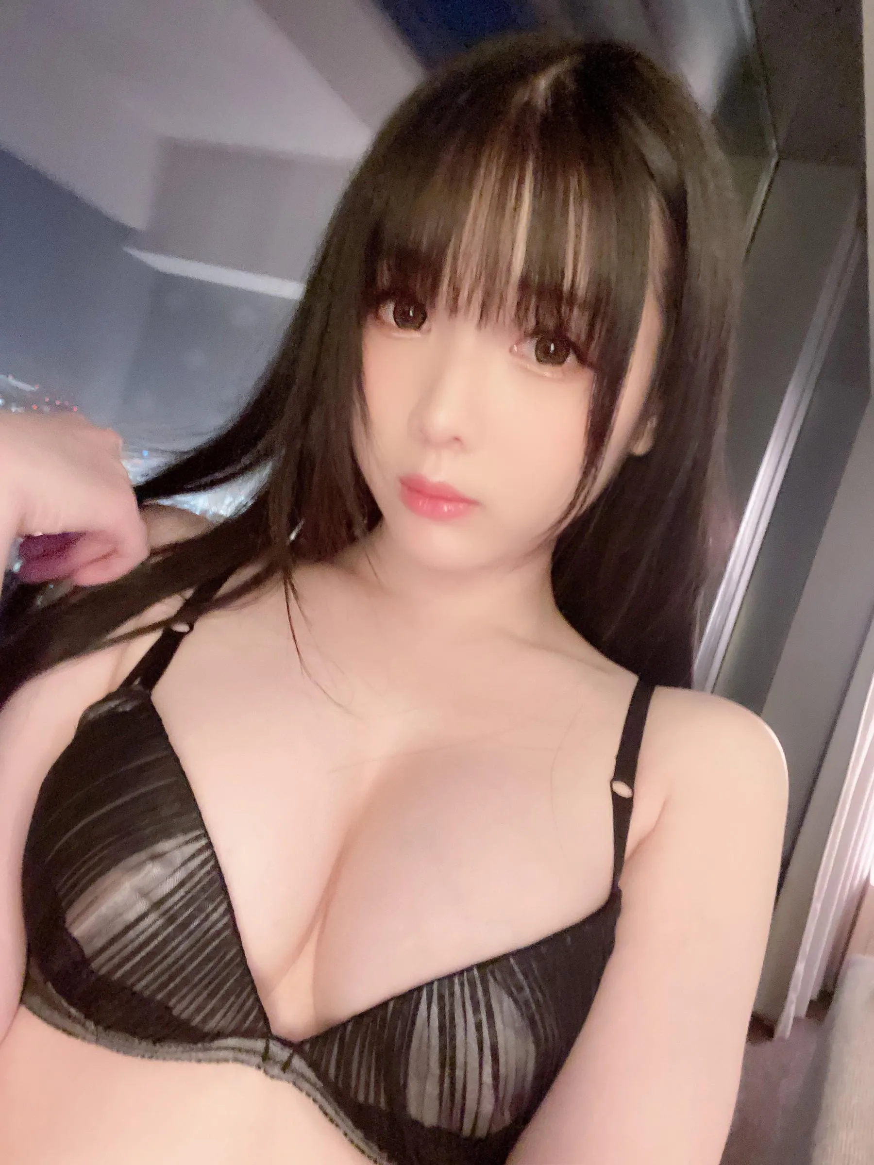 霜月shimo – NO.64 Fantia 2023年01月会员合集5期-2023-01-21 黒下着 [22P]插图